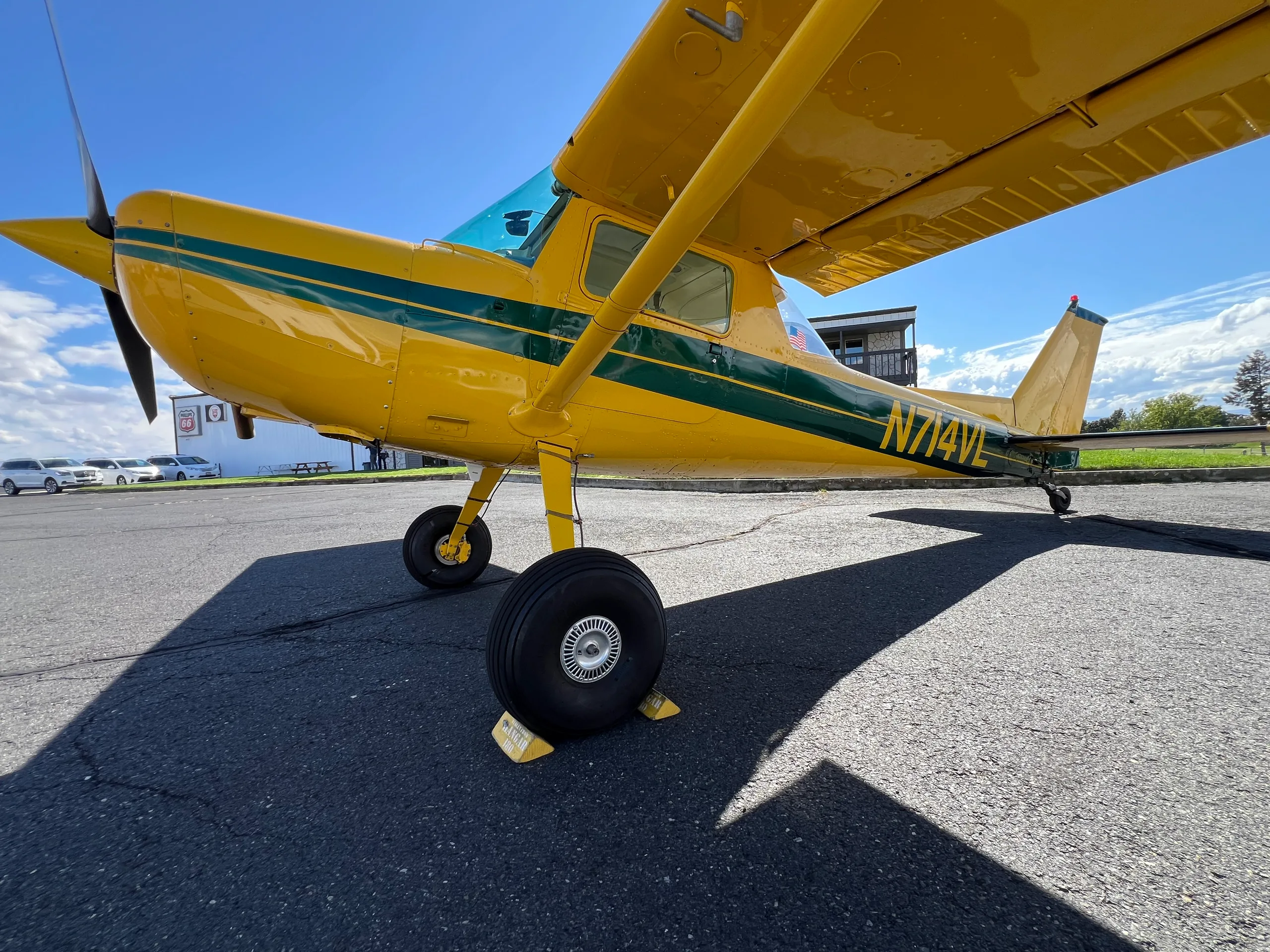 1977 Cessna 152, 150 HP, Tailwheel - $69,500 - N714VL (Here at Placerville)