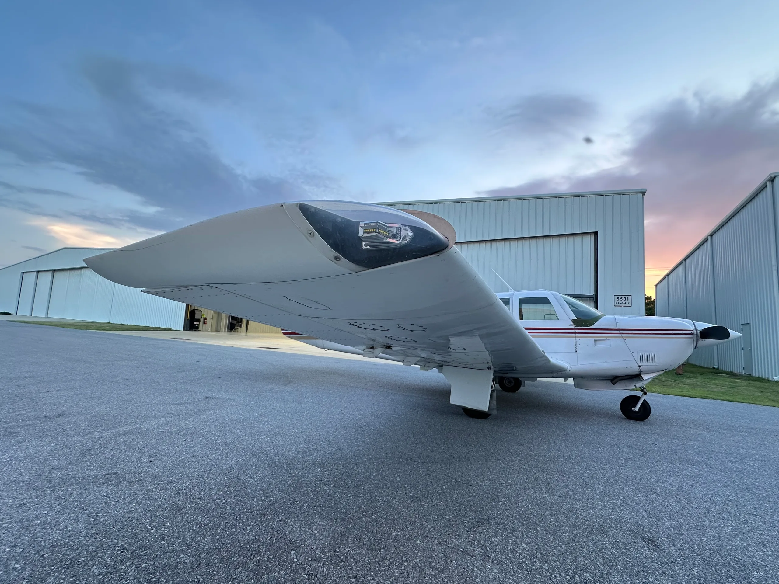 Exterior view of a 1981 Mooney M20J "201" - $219,000 - N4064H (Florida), N4064H.