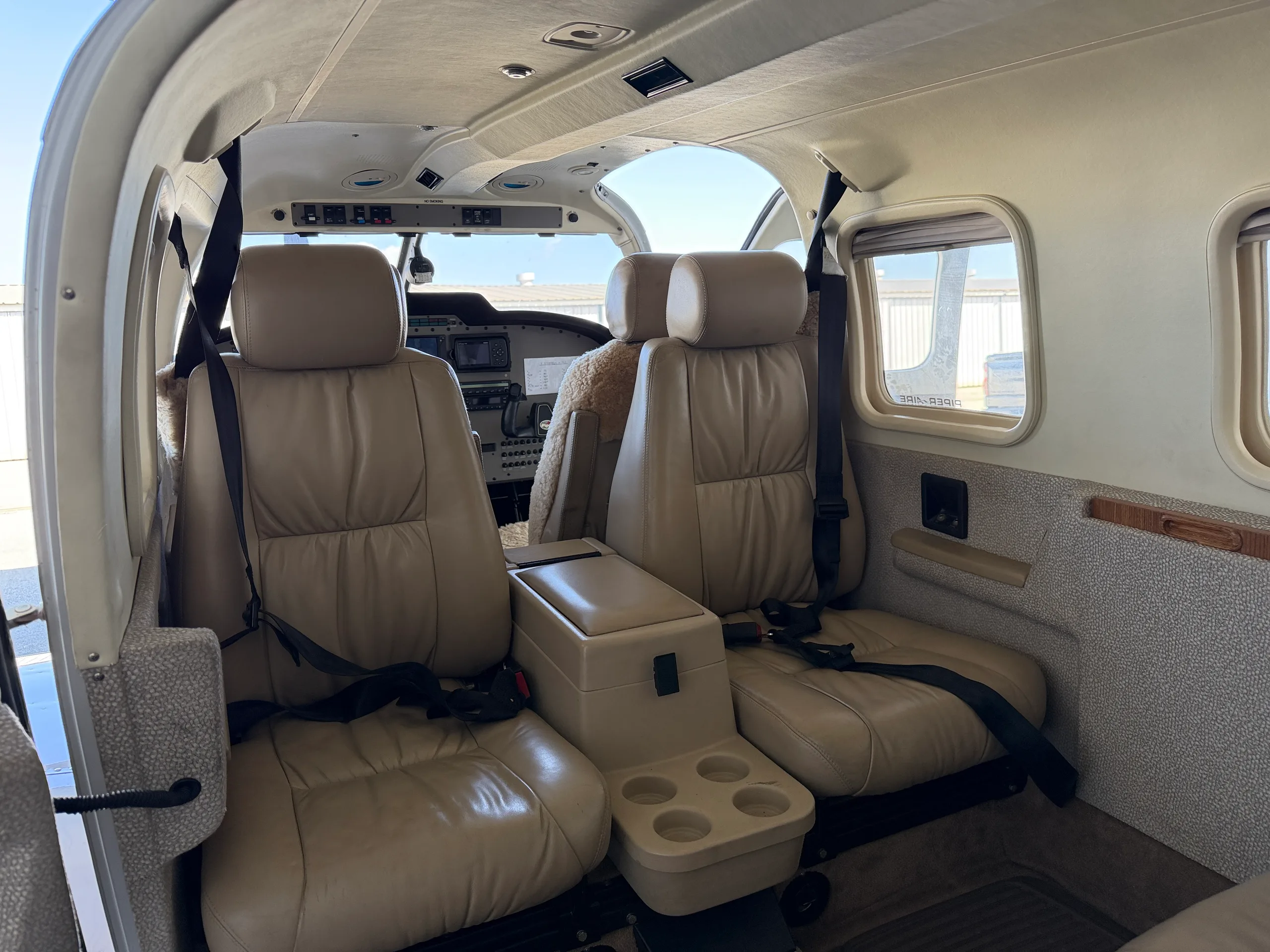 Cabin interior of a 2003 Piper (Saratoga) 6XTC (Fixed gear) - $399,000 - N5369J (Local to Placerville).