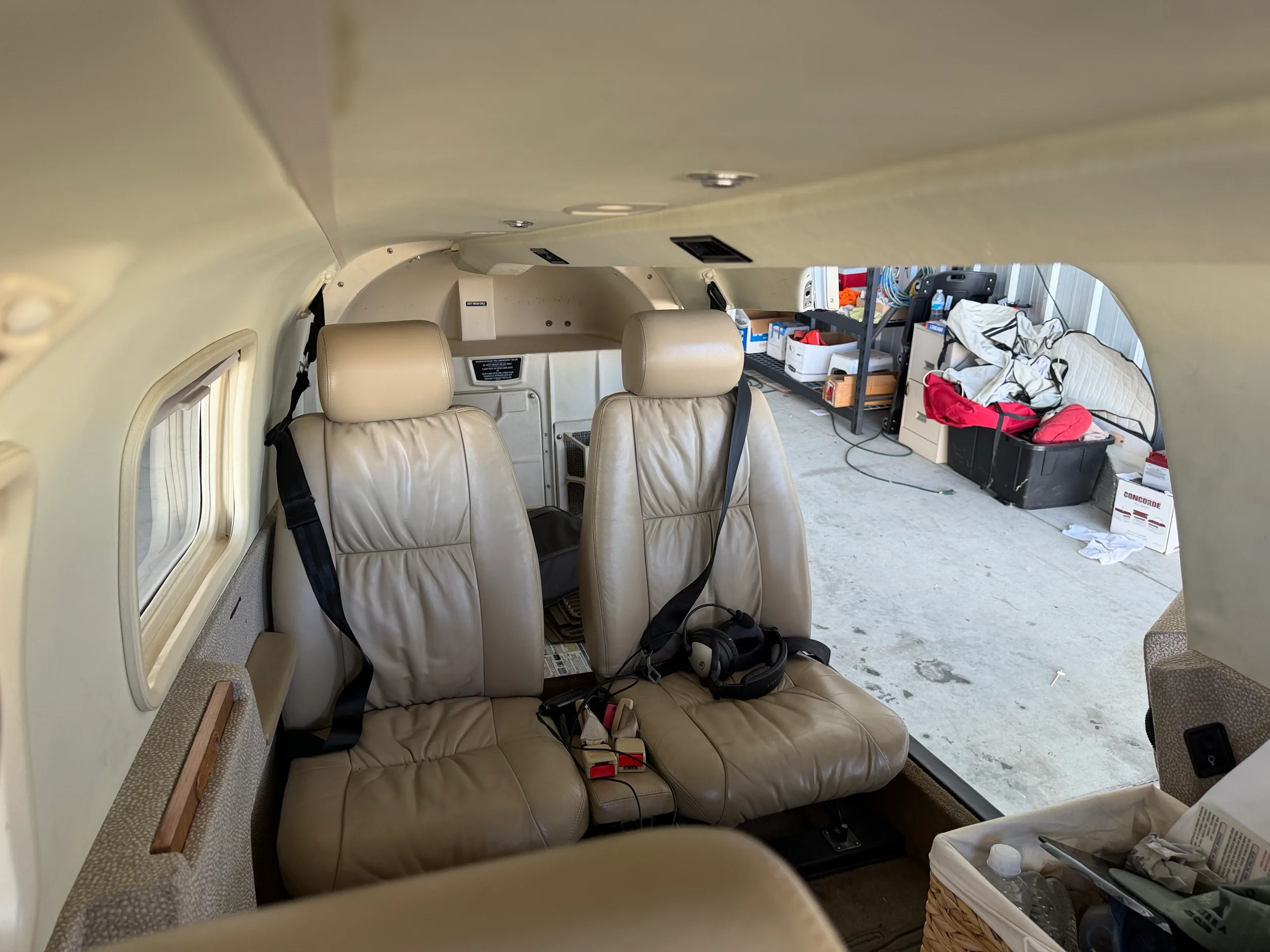 Cabin interior of a 2003 Piper (Saratoga) 6XTC (Fixed gear) - $399,000 - N5369J (Local to Placerville).
