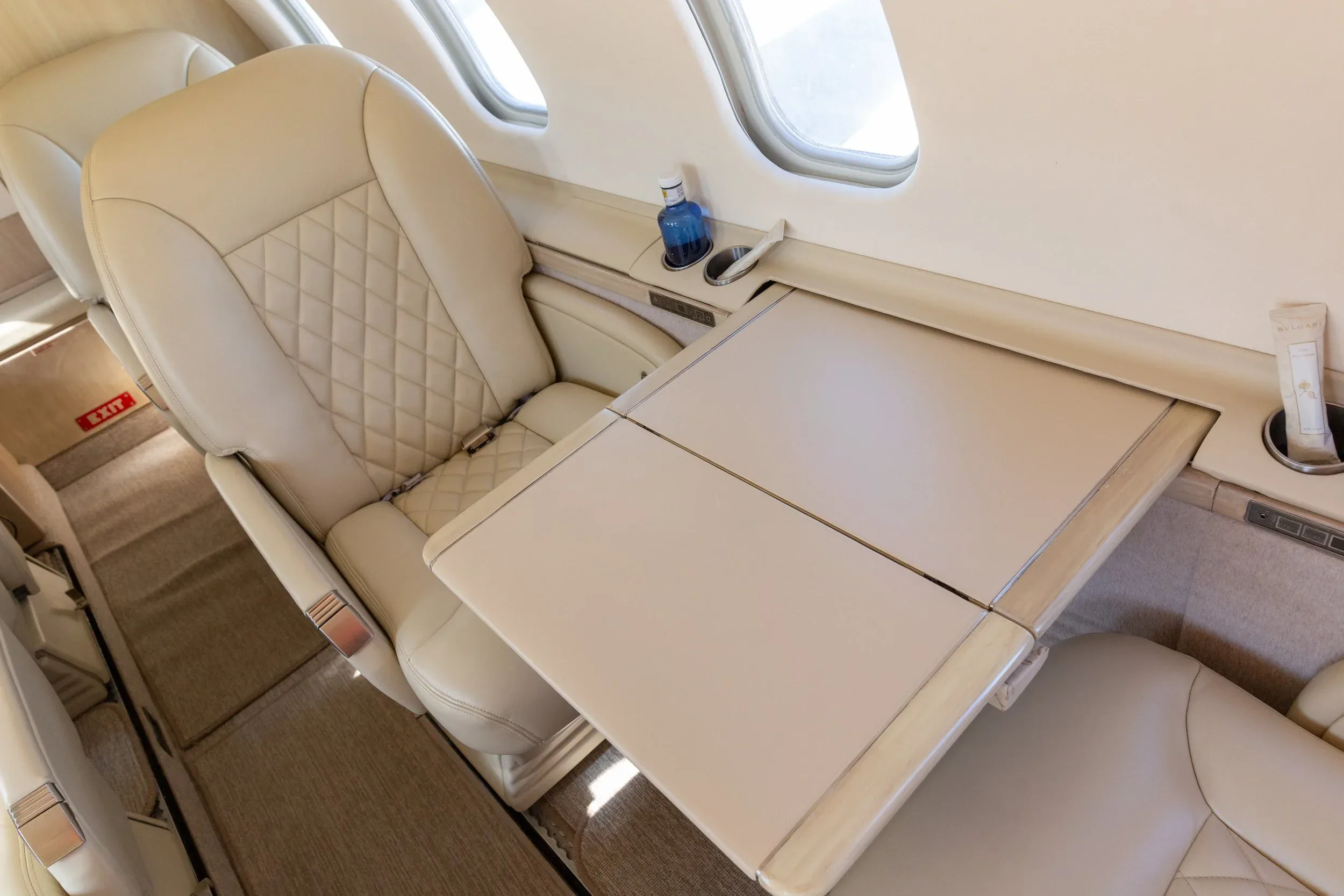 Cabin interior of a 1994 Learjet 60 — SmartJets.