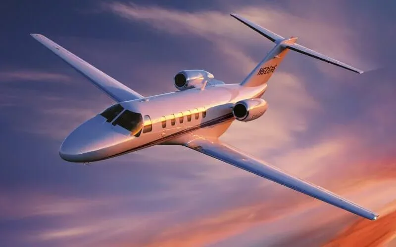 Marketing image of a 2026 Embraer Phenom 300E –.