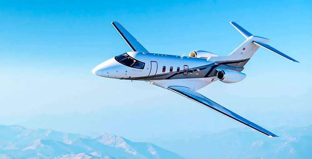 Exterior view of a 2019 Pilatus PC-12 &, PC-24.