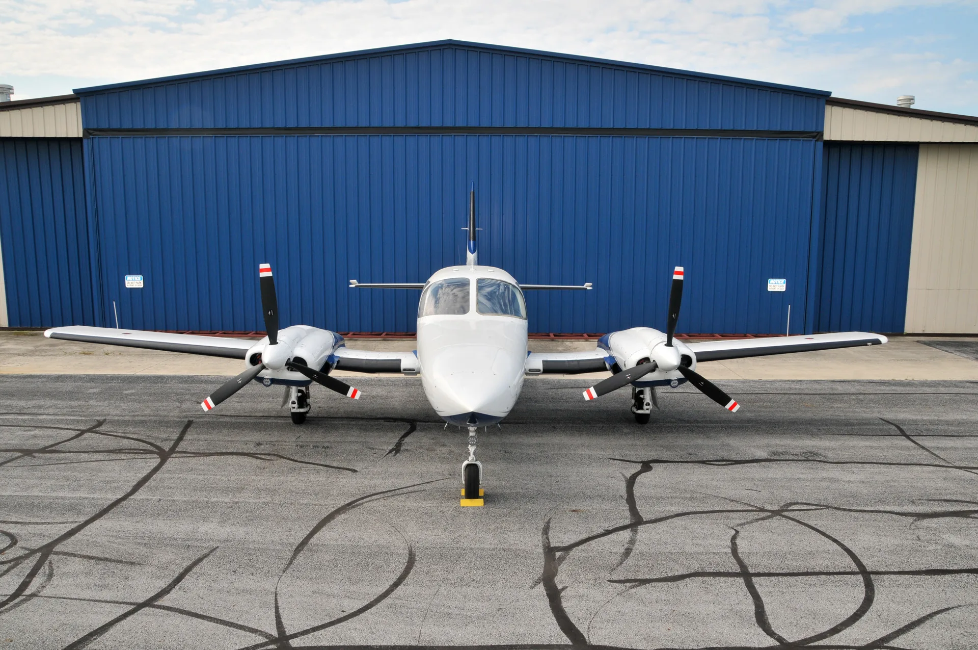 Exterior view of a 1980 Cessna 421C | TAS Aviation.