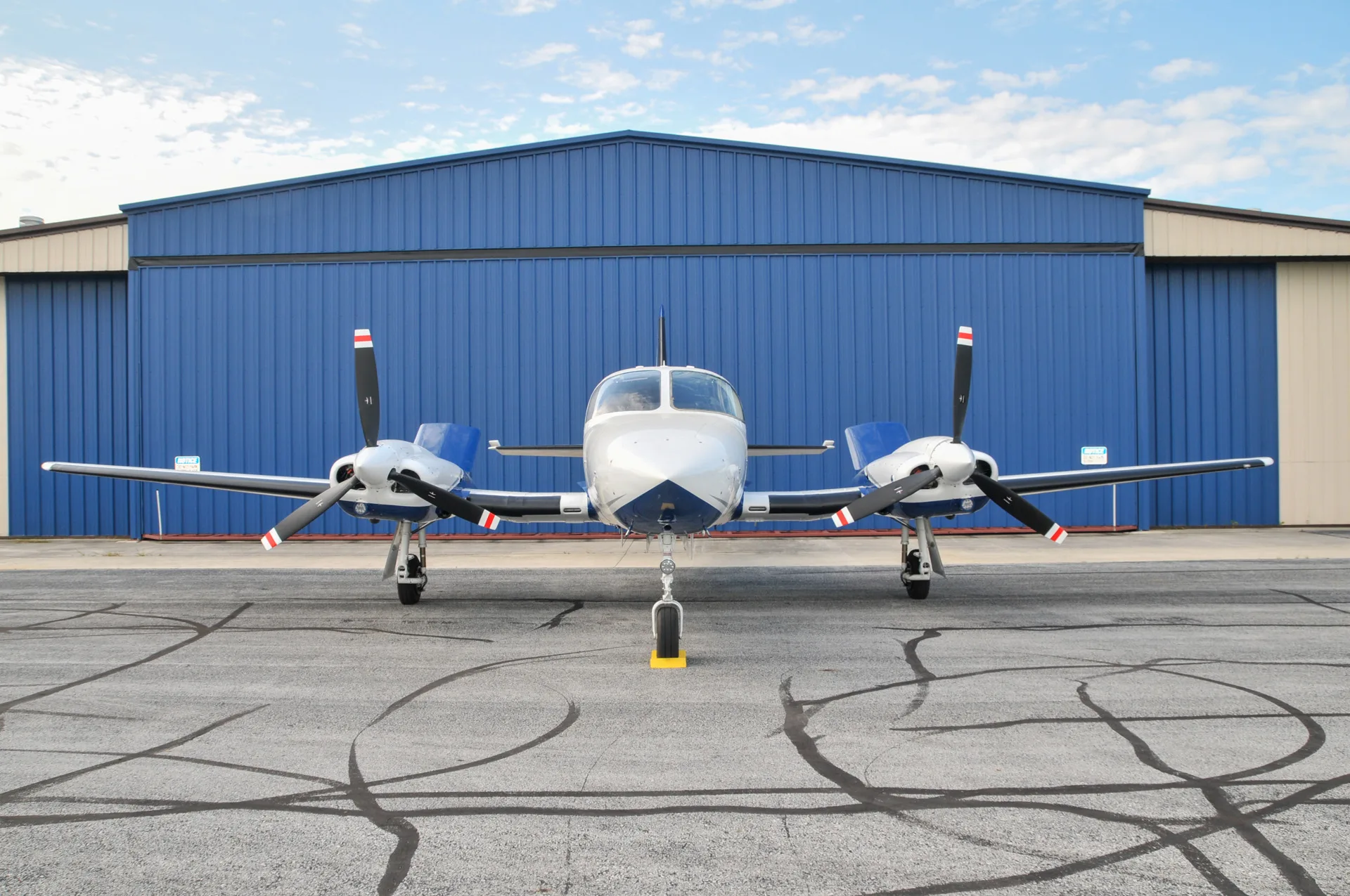 Exterior view of a 1980 Cessna 421C | TAS Aviation.
