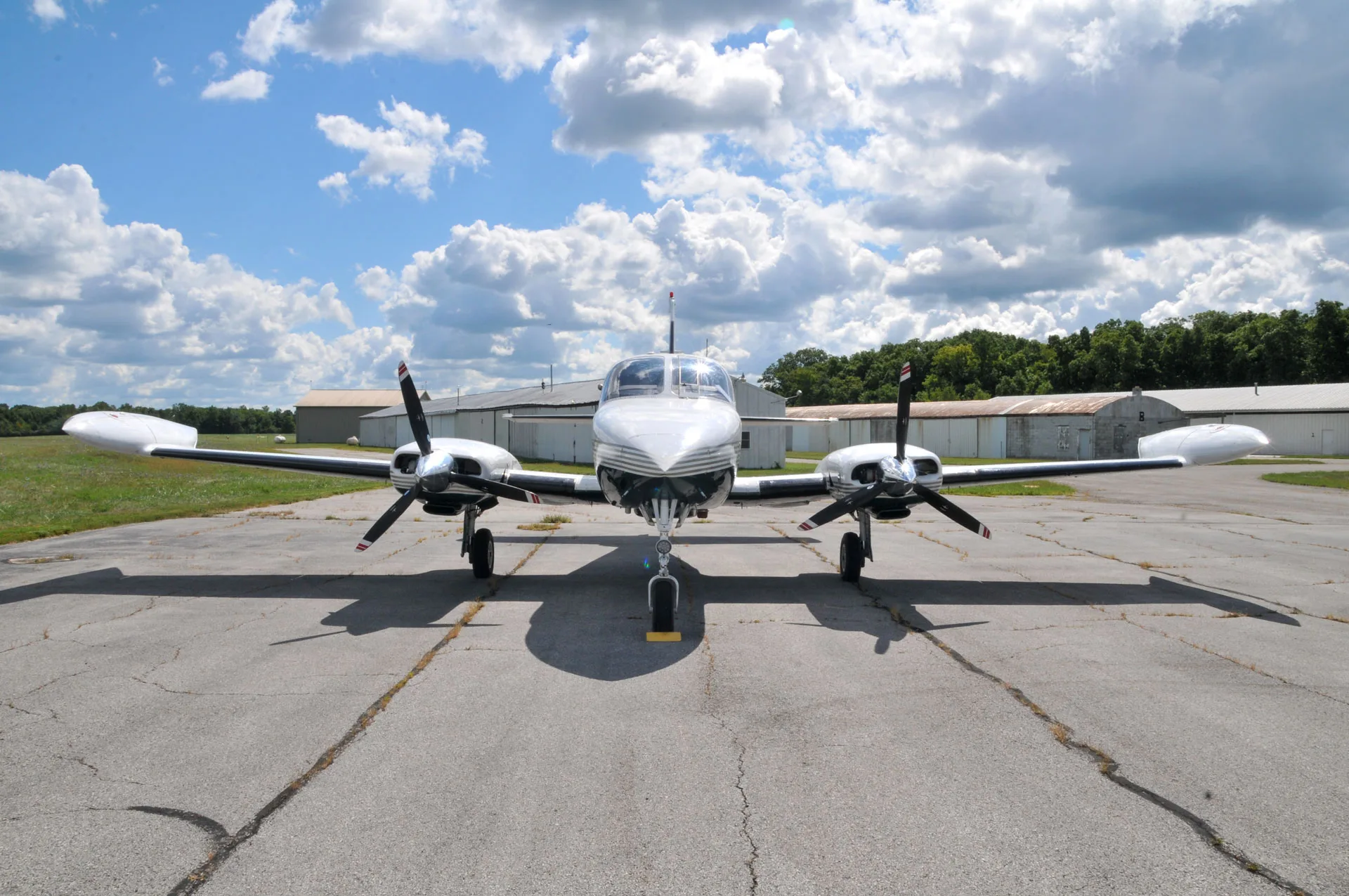 Exterior view of a 1977 Cessna 340A | TAS Aviation.