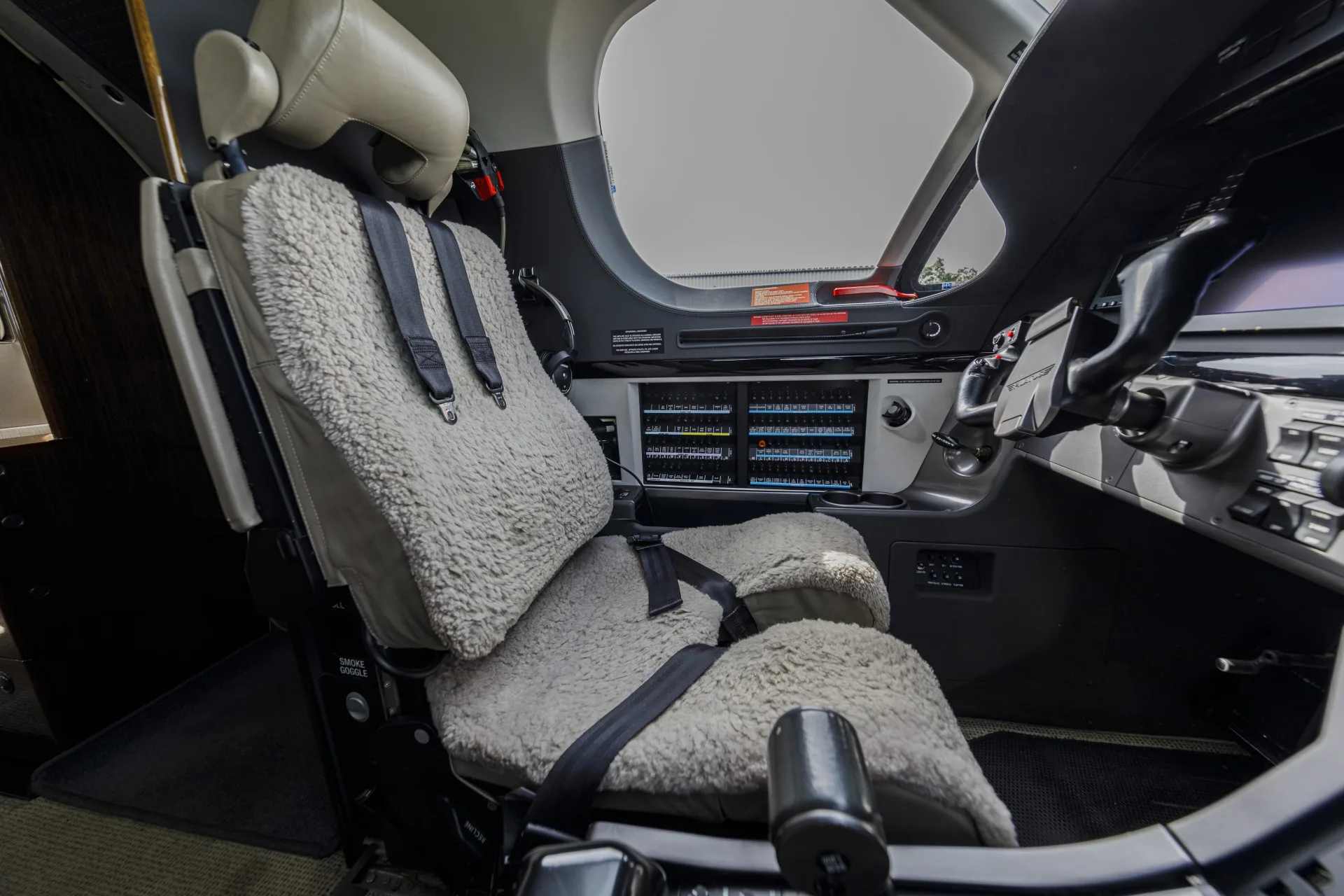 Cabin interior of a 2016 Pilatus.