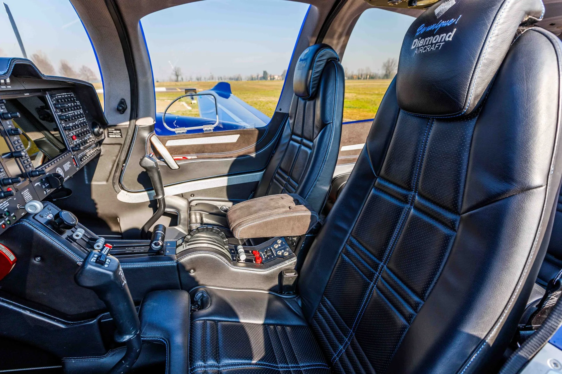 Cabin interior of a 2018 Diamond da62 62 102 oe fsg.
