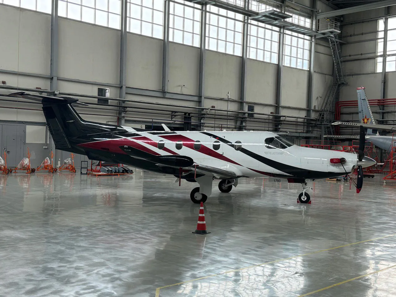Exterior view of a 2018 Pilatus, PC-12NG.