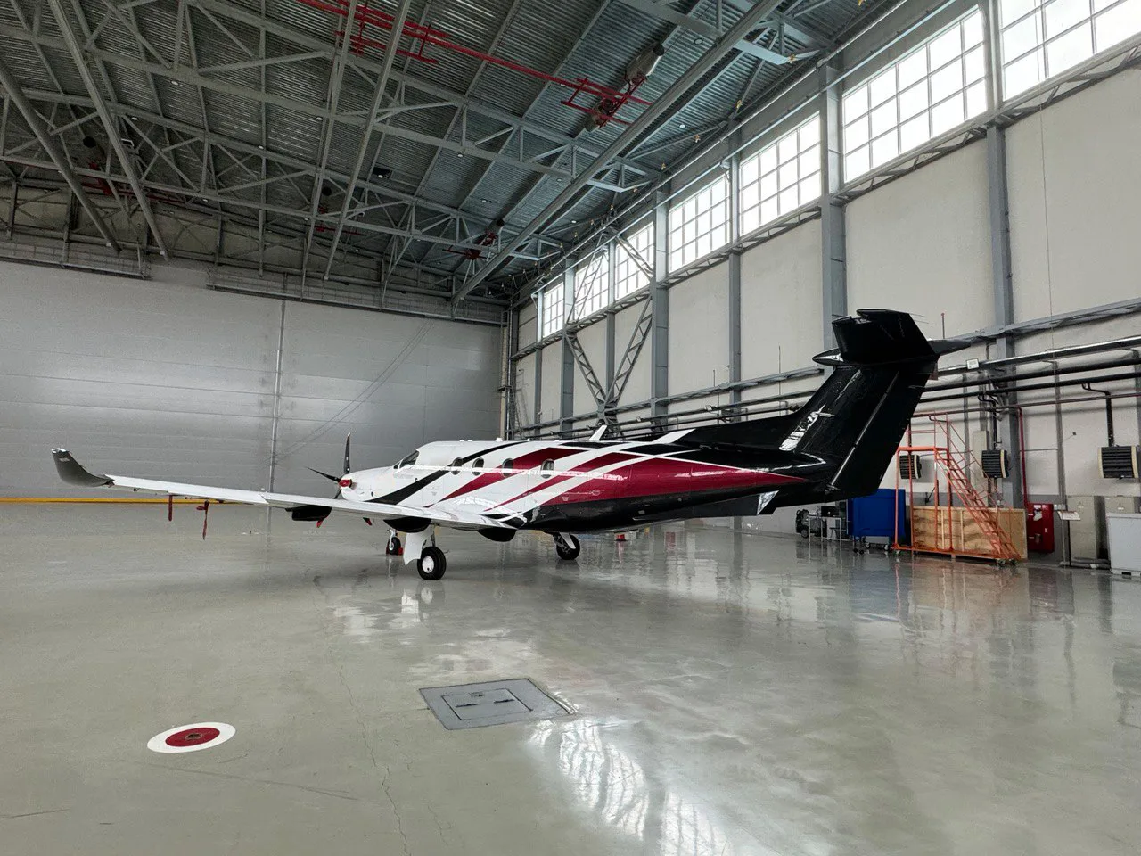Exterior view of a 2018 Pilatus, PC-12NG.