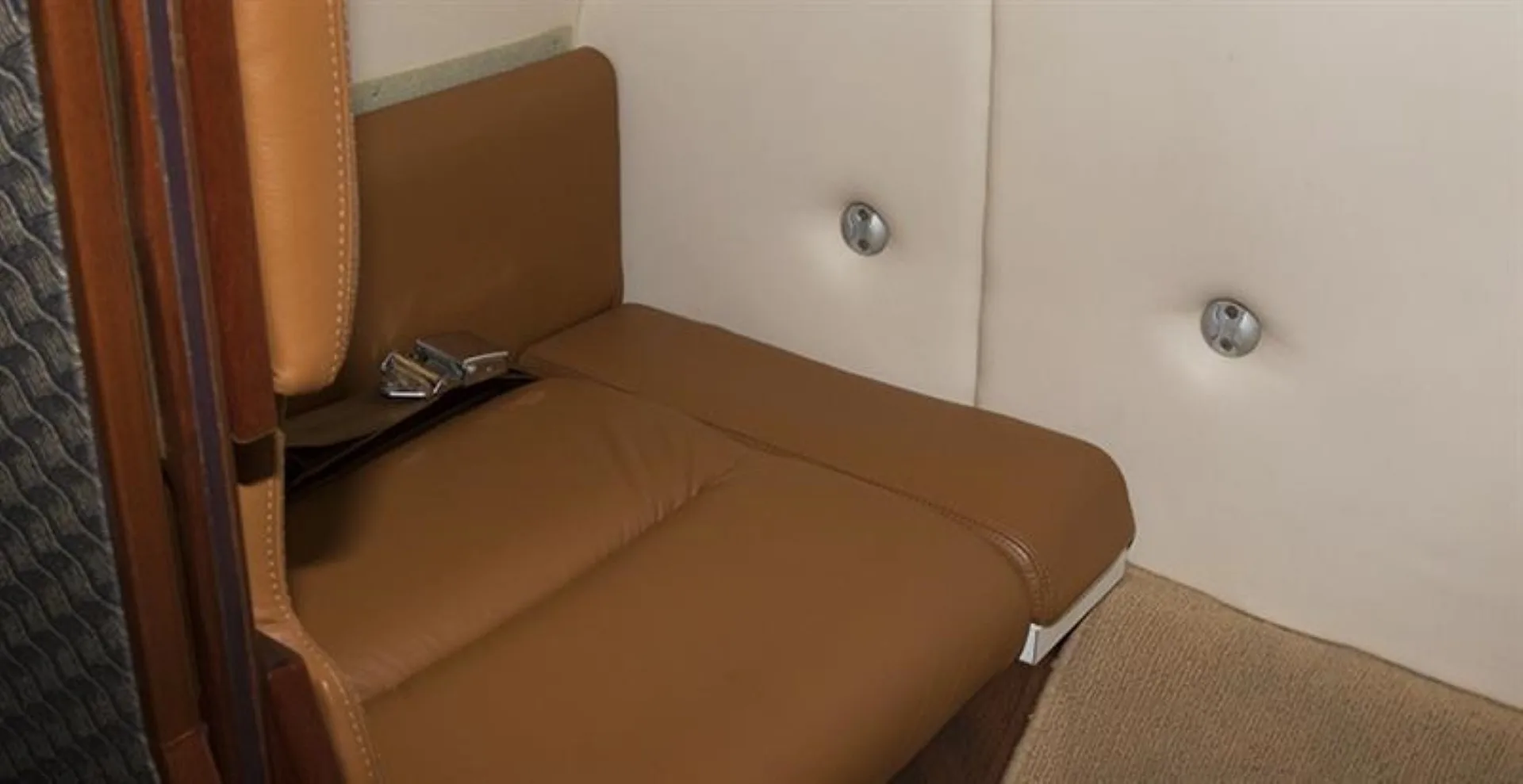 Cabin interior of a 1986 Cessna Citation S/II.