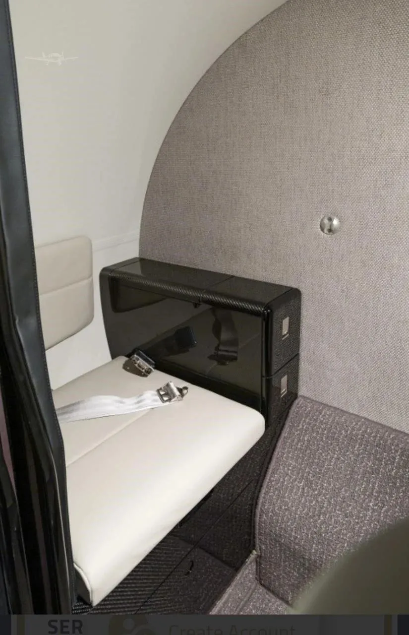 Cabin interior of a 1994 Cessna Citation Ultra.
