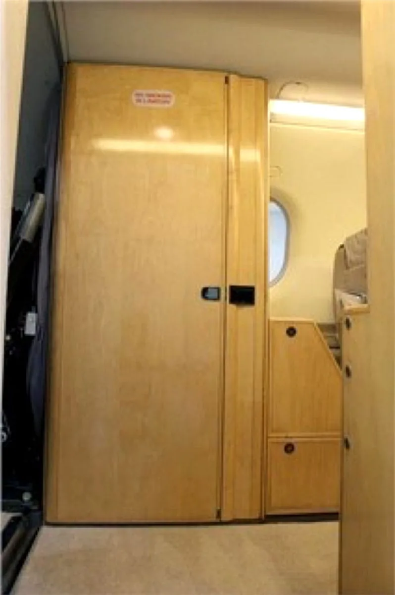 Cabin interior of a 1996 Pilatus.