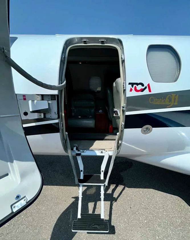 Exterior view of a 2000 Cessna Citation CJ1.