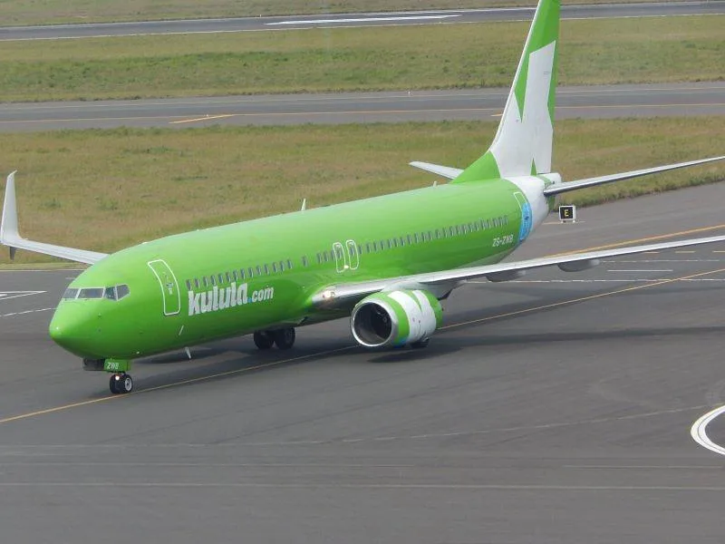 Exterior view of a 2016 Boeing 737.