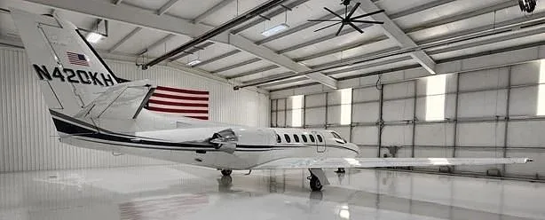 Exterior view of a 1982 Cessna Citation II/SP.