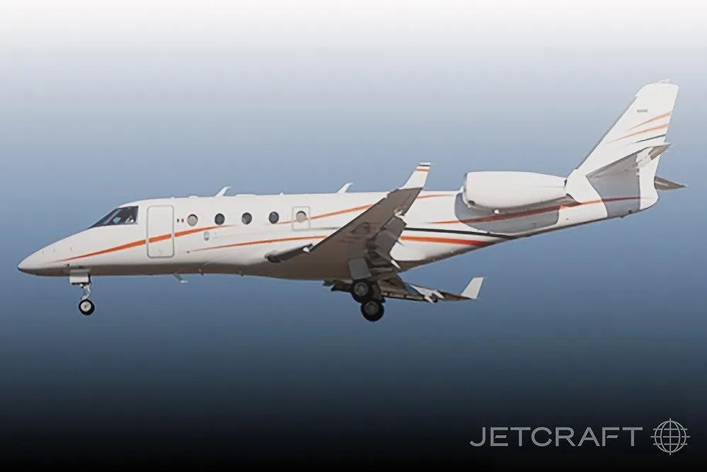 Marketing image of a 2008 Gulfstream.