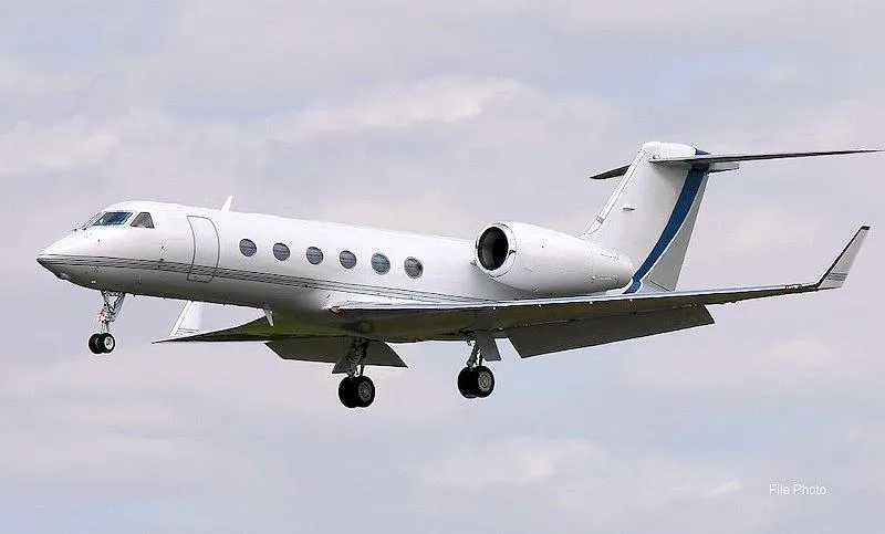 Marketing image of a 2009 Gulfstream.