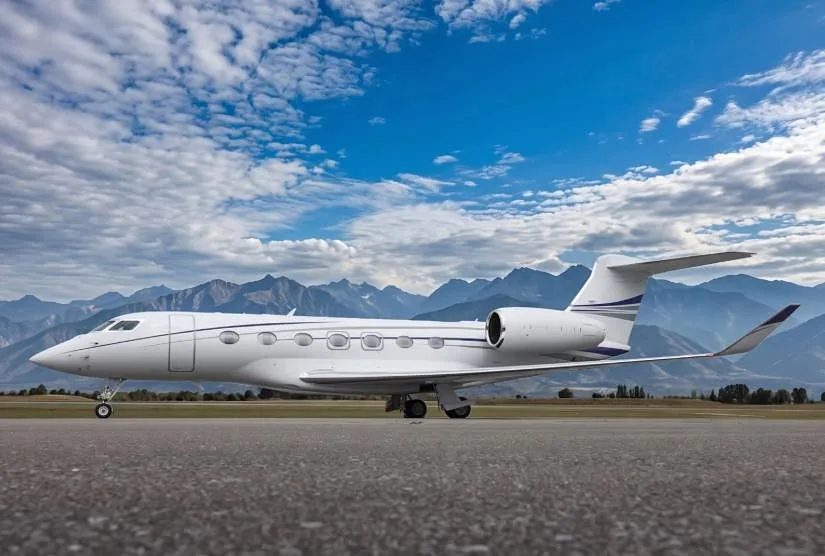 Exterior view of a 2019 Gulfstream.