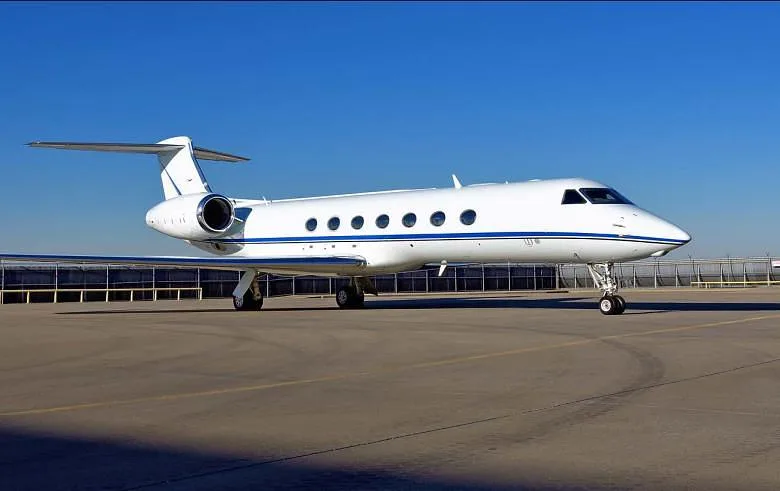 Exterior view of a 2014 Gulfstream.