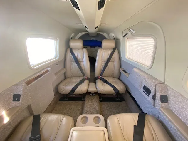 Cabin interior of a 2007 Piper 6X 2007.