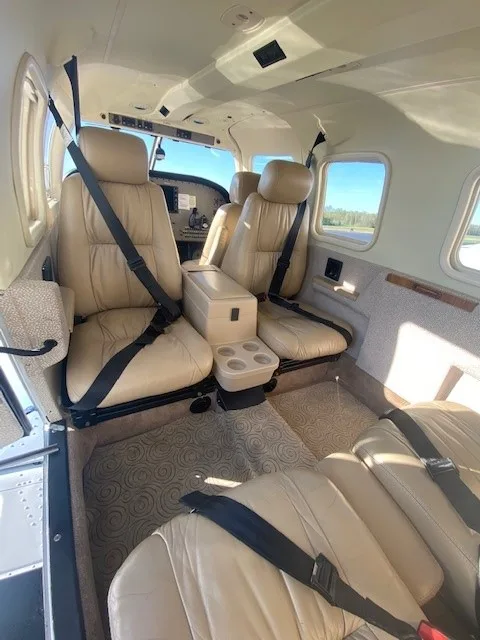 Cabin interior of a 2007 Piper 6X 2007.