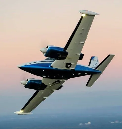Marketing image of a 1969 Piper PA-30 Super Turbo Twin Comanche 1969.