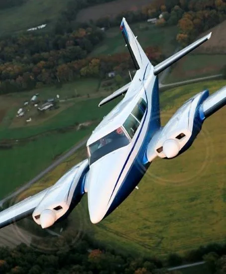 Marketing image of a 1969 Piper PA-30 Super Turbo Twin Comanche 1969.