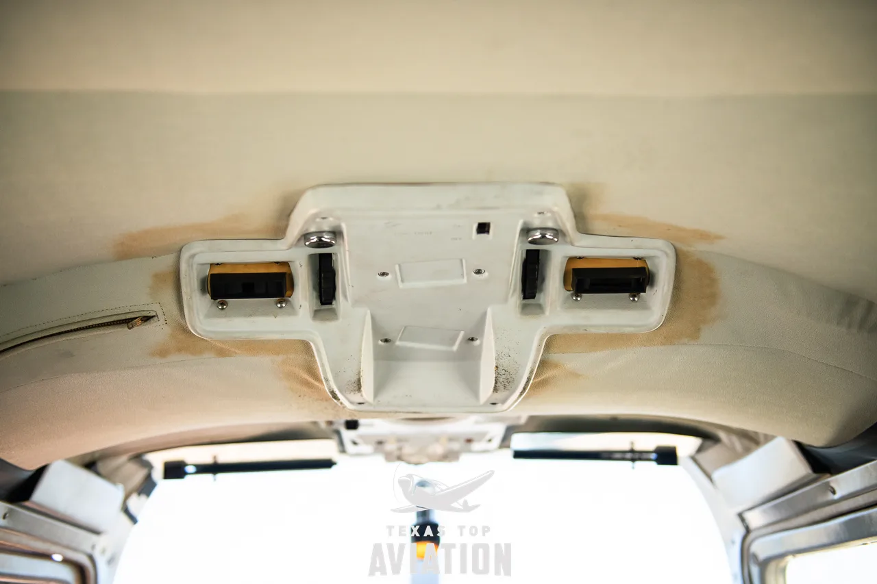 Cabin interior of a 1979 Cessna T210N Turbo Centurion –.