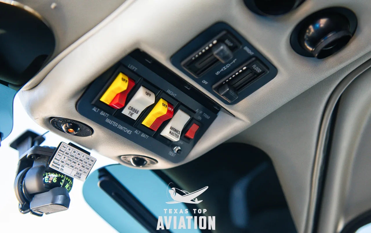 Avionics suite of a 2008 Cessna 400.