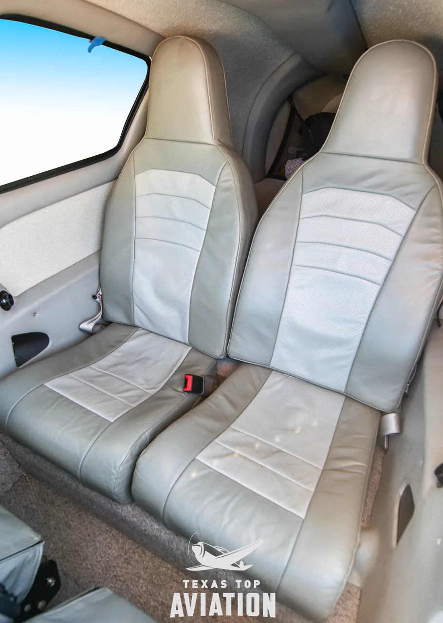 Cabin interior of a 2008 Cessna 400.