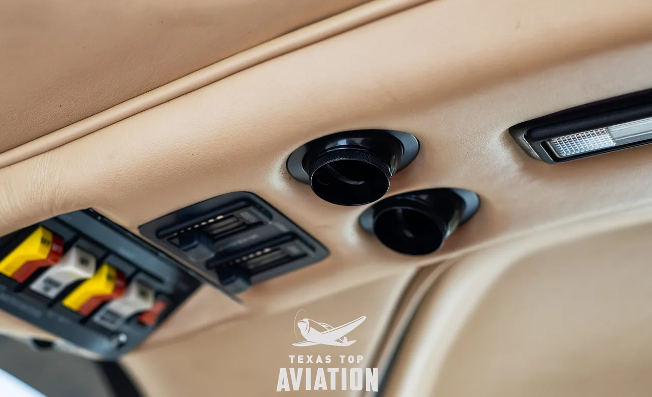 Avionics suite of a 2008 Cessna 400.