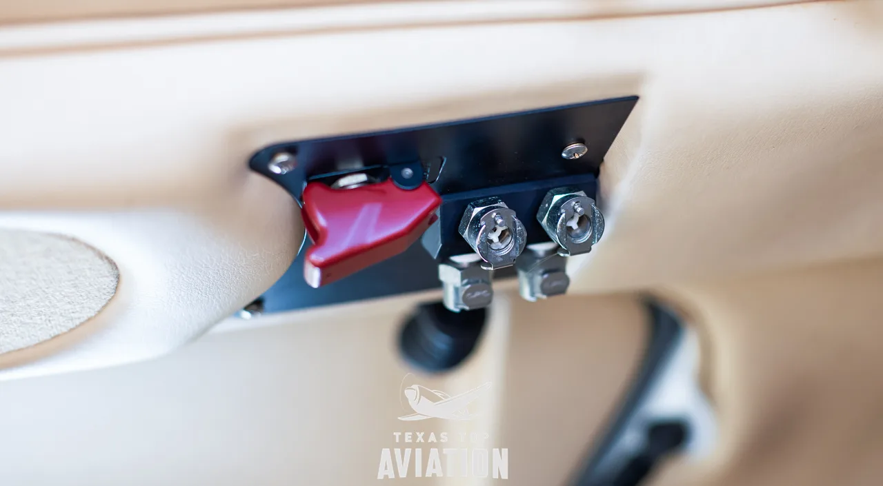 Cabin interior of a 2008 Cessna 400.