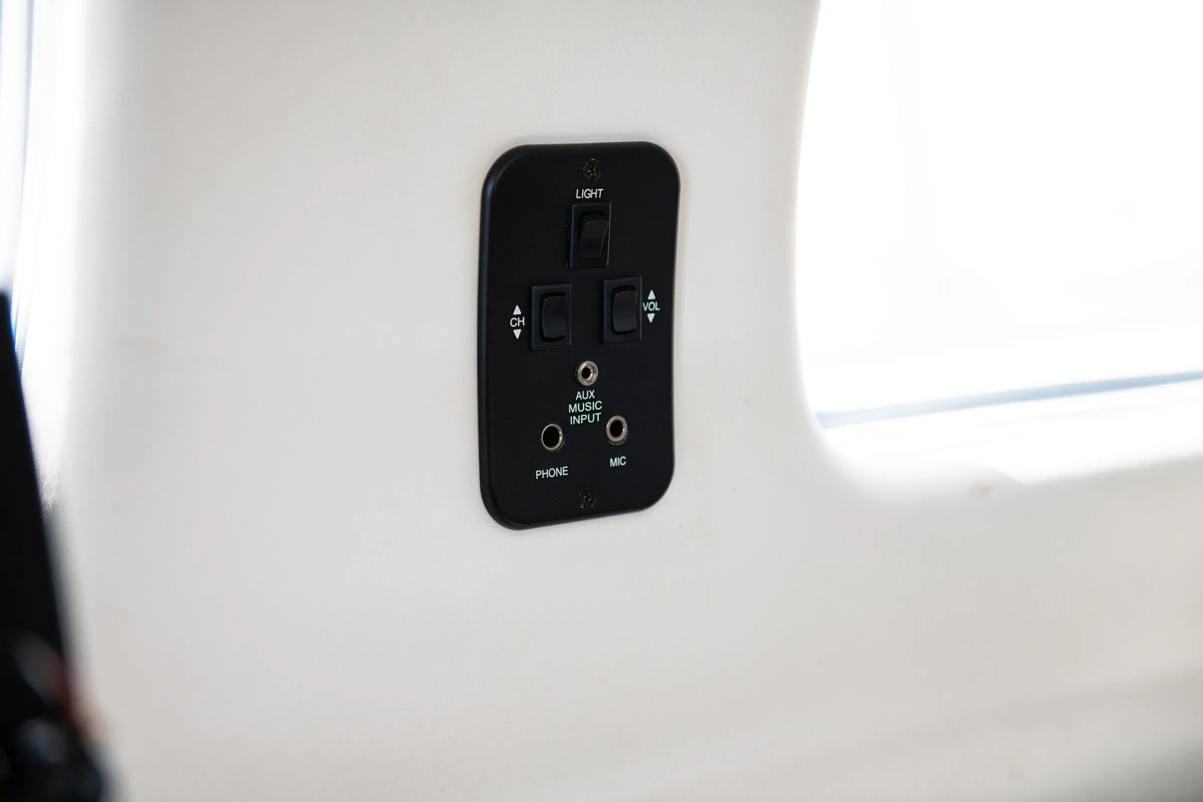 Cabin interior of a 2010 Piper PA46-500TP Meridian.