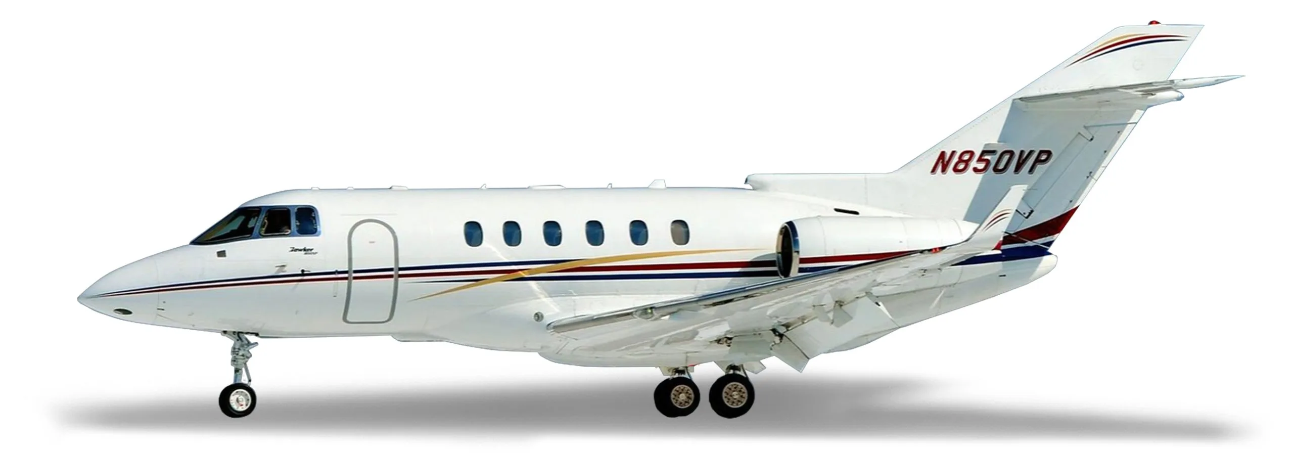 Marketing image of a Hawker 800XP.