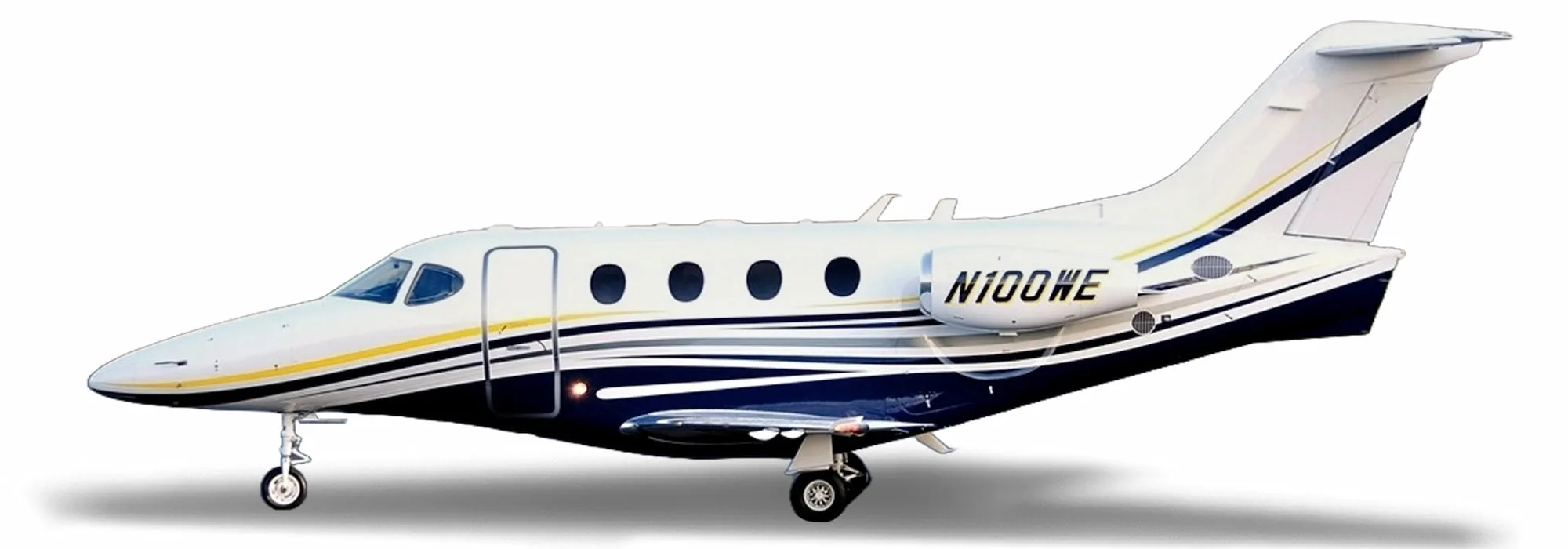 Exterior view of a Beechcraft Premier I.