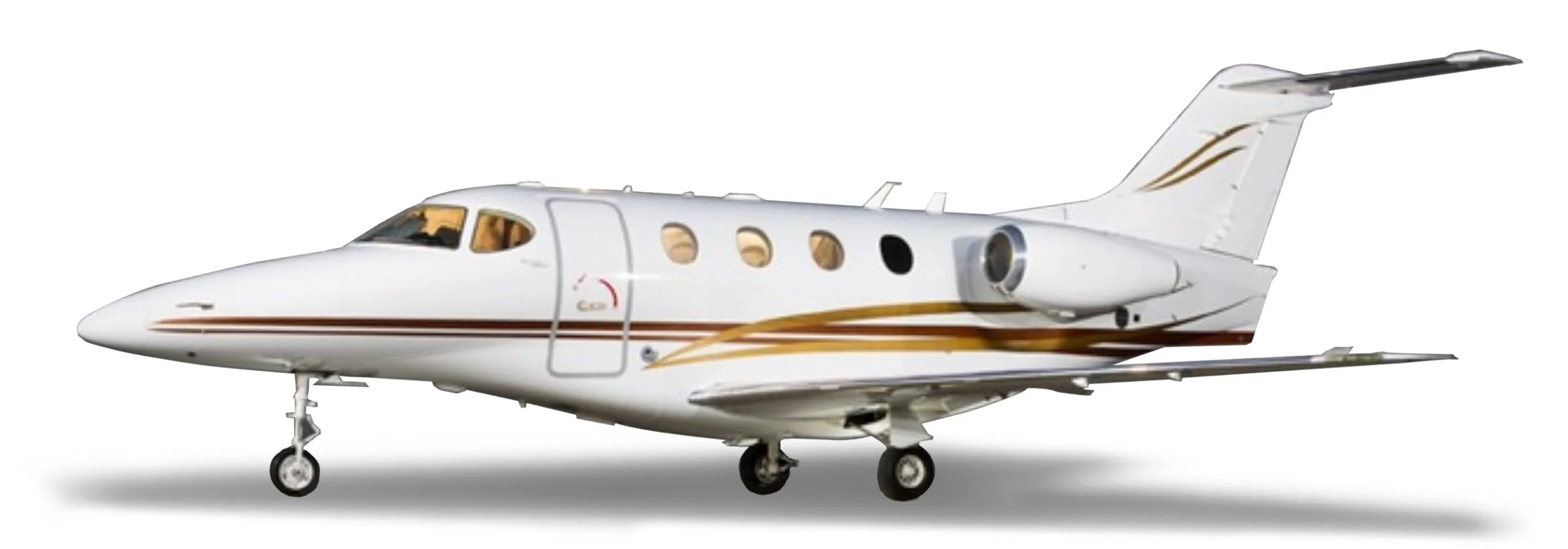 Exterior view of a Beechcraft Premier IA.