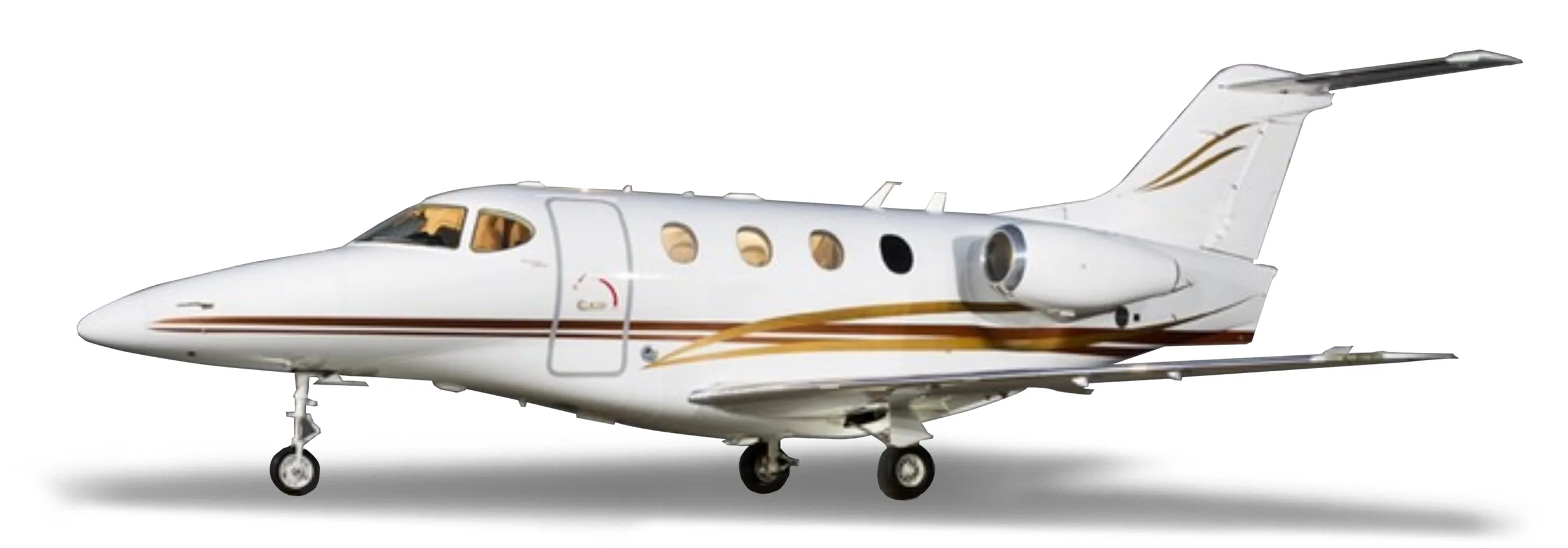 Exterior view of a Beechcraft Premier IA.