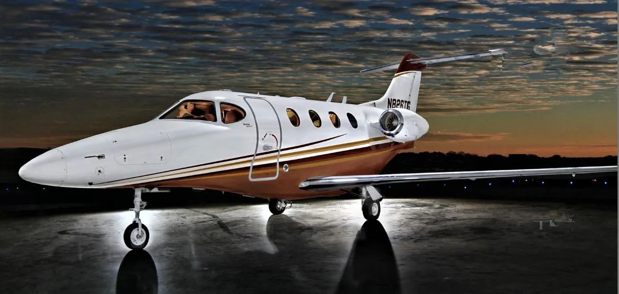 Marketing image of a Beechcraft Premier IA.