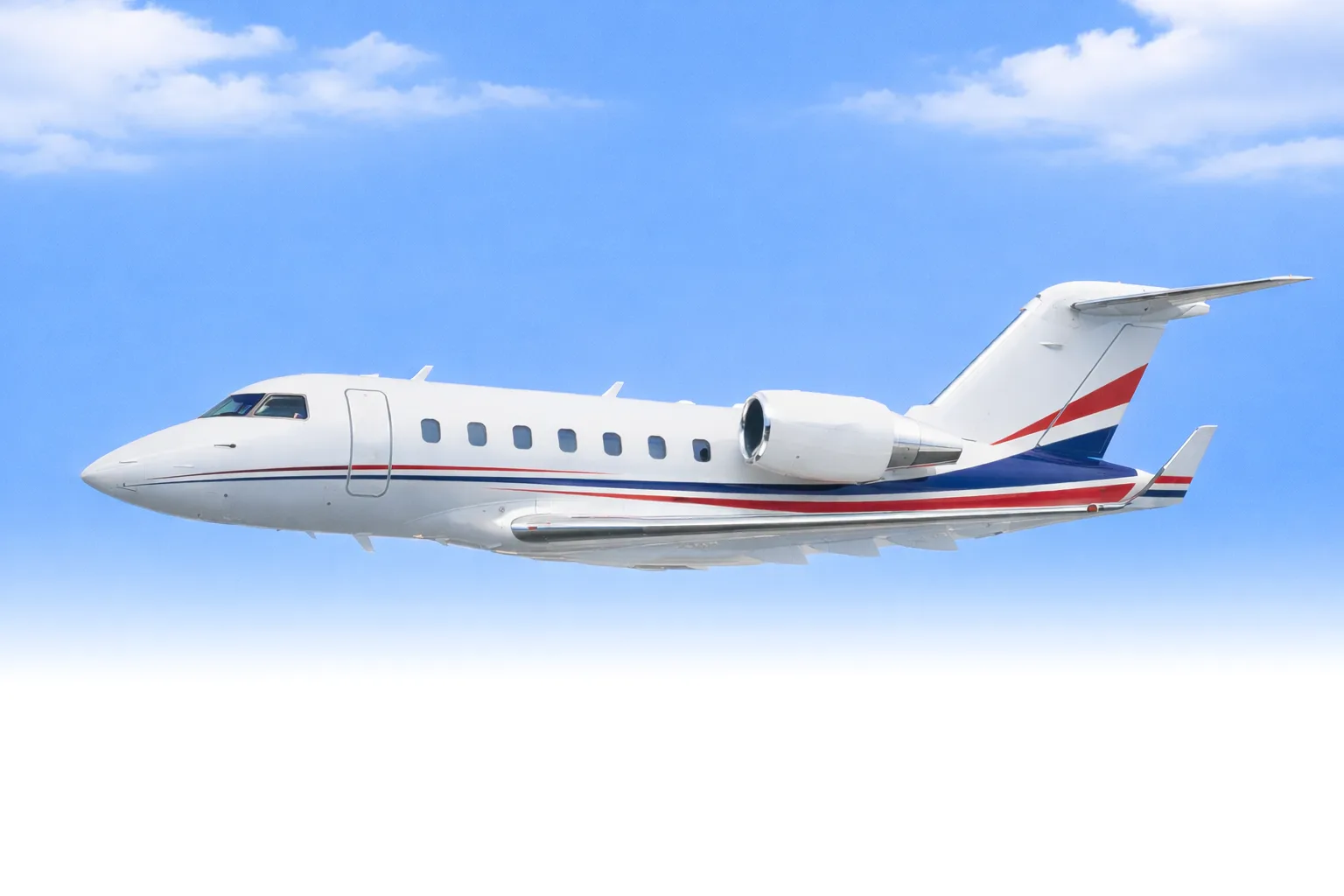 Marketing image of a 2003 Bombardier Challenger 604 - N1VR — | WCAS.