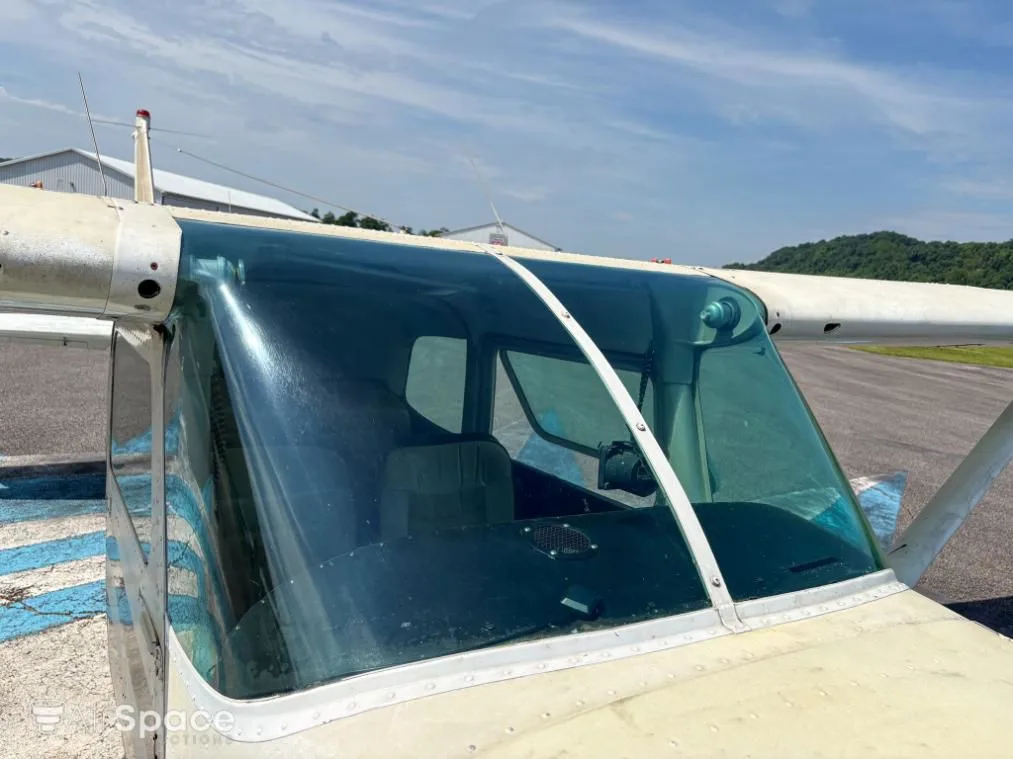 Exterior view of a 1960 Cessna 175A.