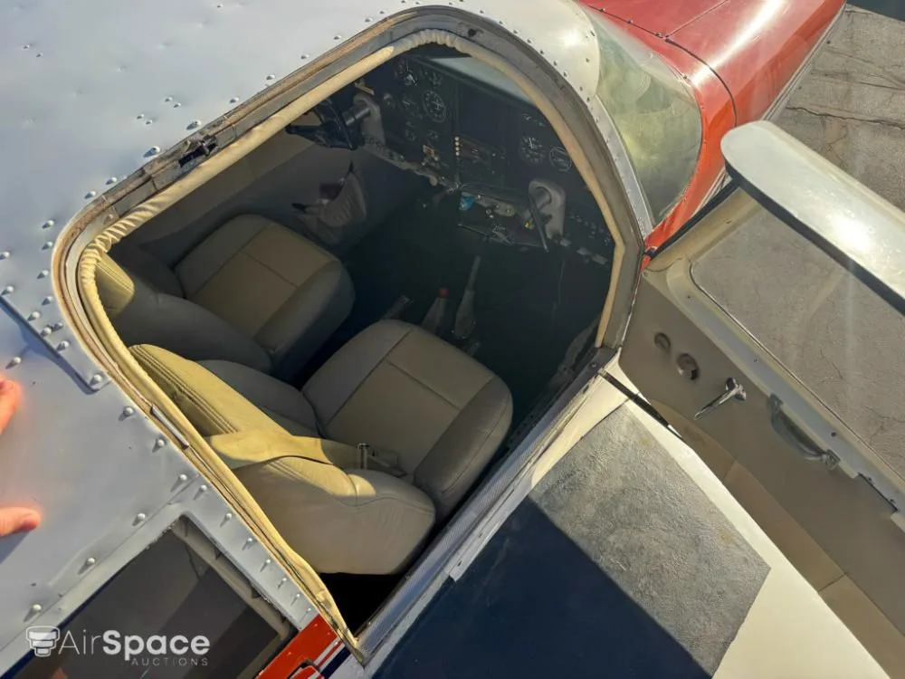 Cabin interior of a 1960 Piper PA-24-250 Comanche.