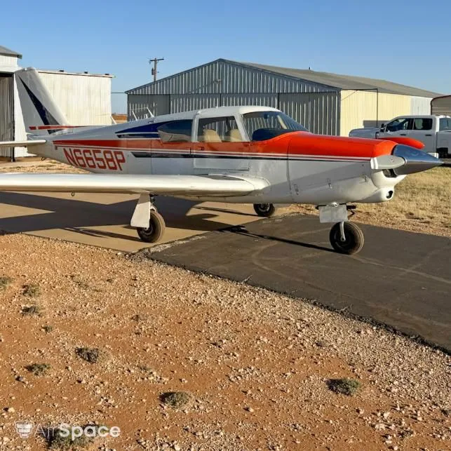 Exterior view of a 1960 Piper PA-24-250 Comanche.