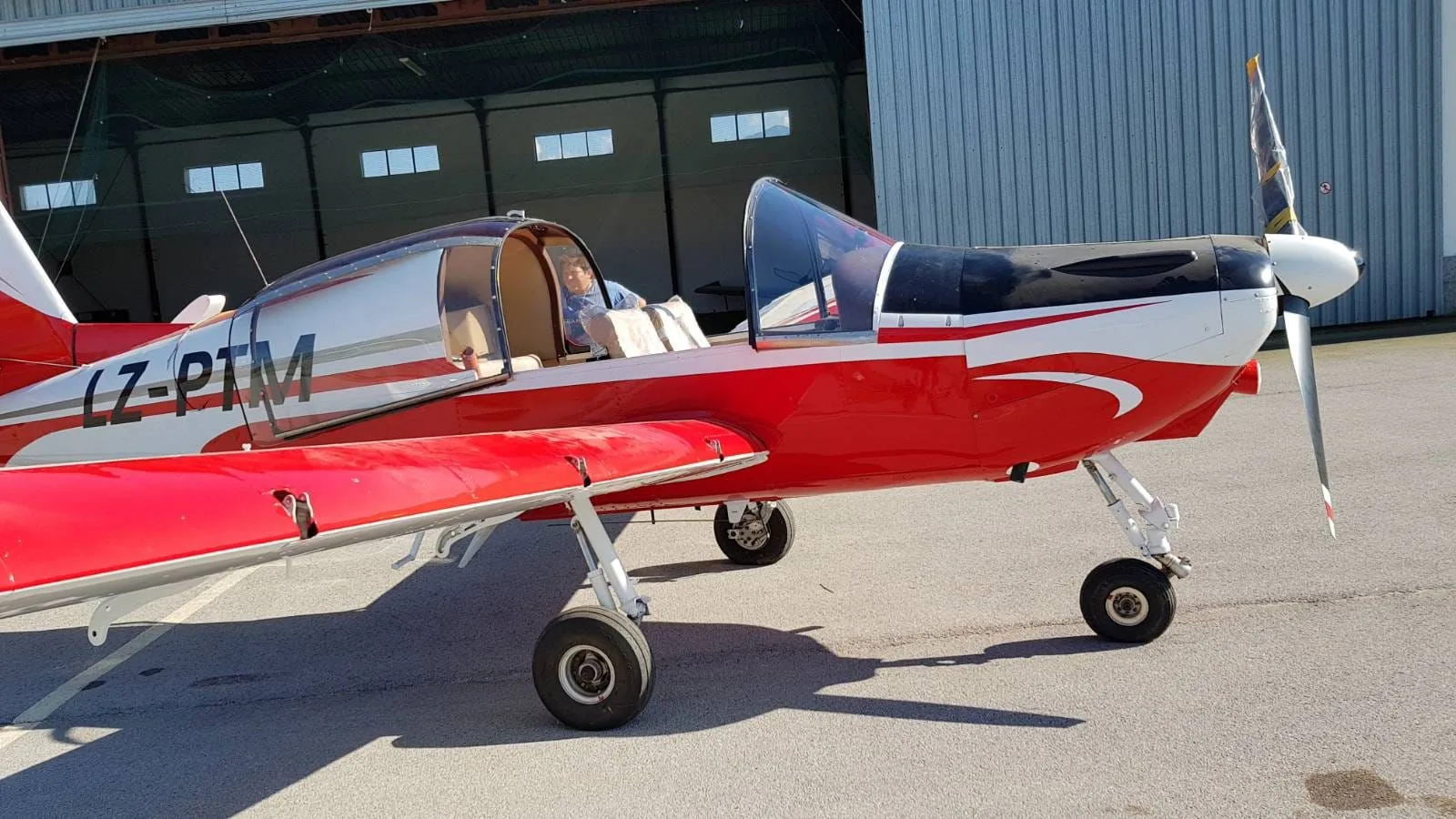 Exterior view of a 1962 Socata Rallye 100.