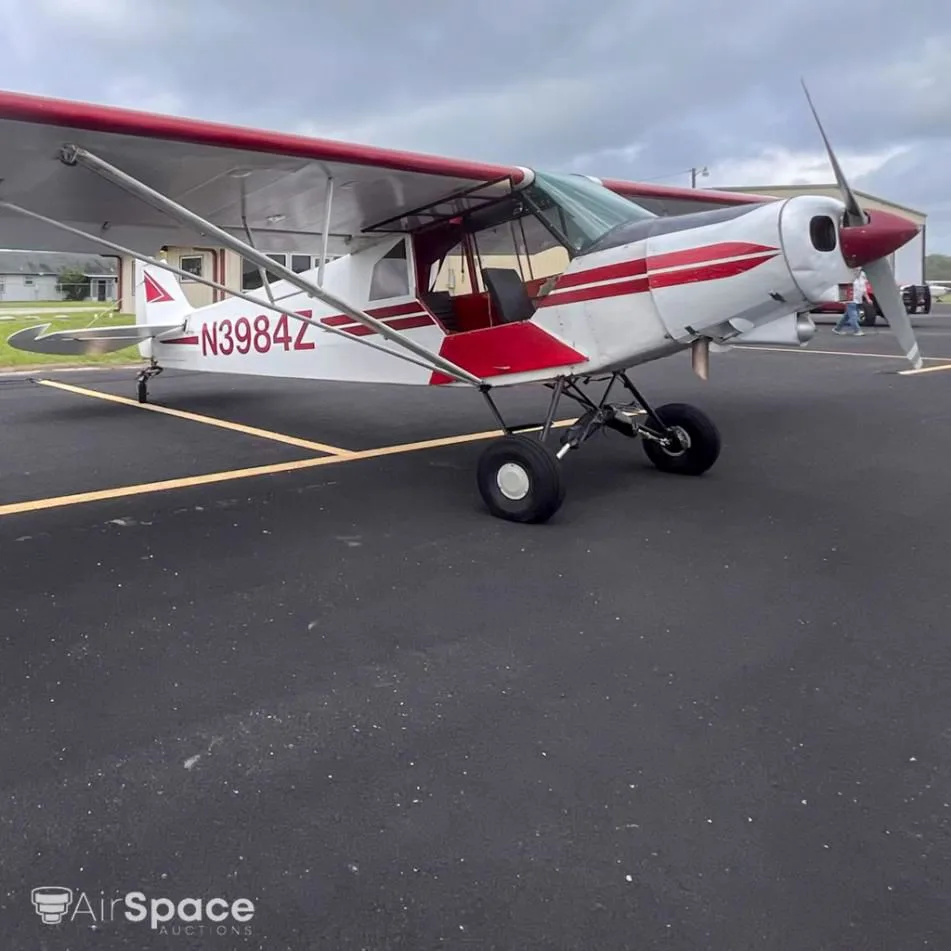 Exterior view of a 1963 Piper PA-18 Super Cub.