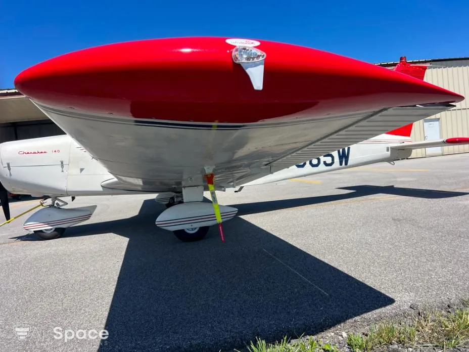 Exterior view of a 1963 Piper PA-28-140 Cherokee.
