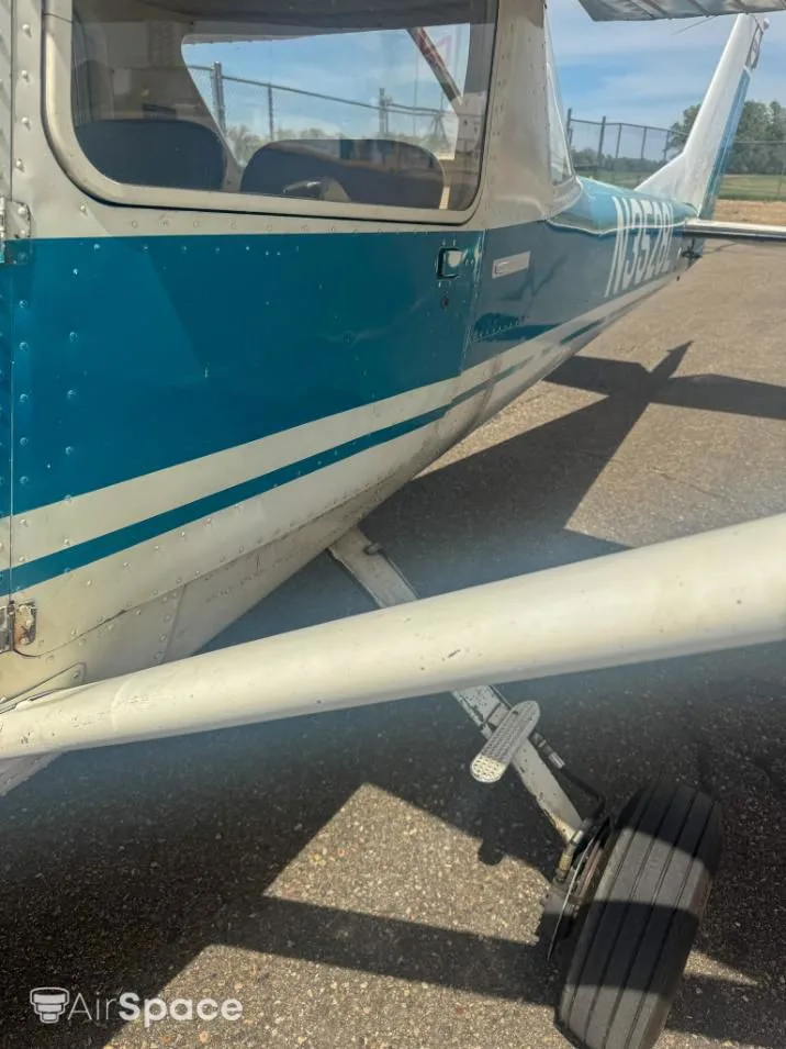 Exterior view of a 1966 Cessna 150F.
