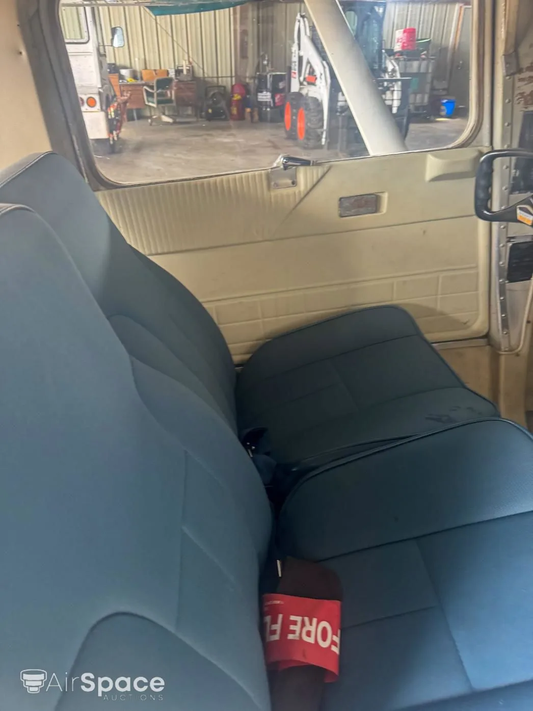 Cabin interior of a 1966 Cessna 150F.