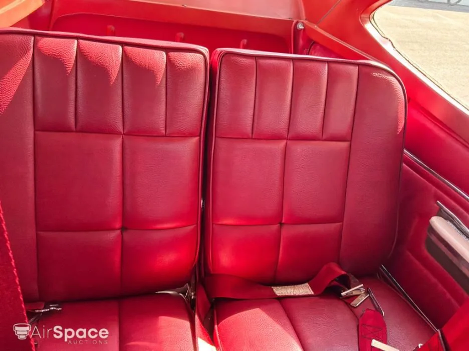 Cabin interior of a 1966 Cessna 172I.