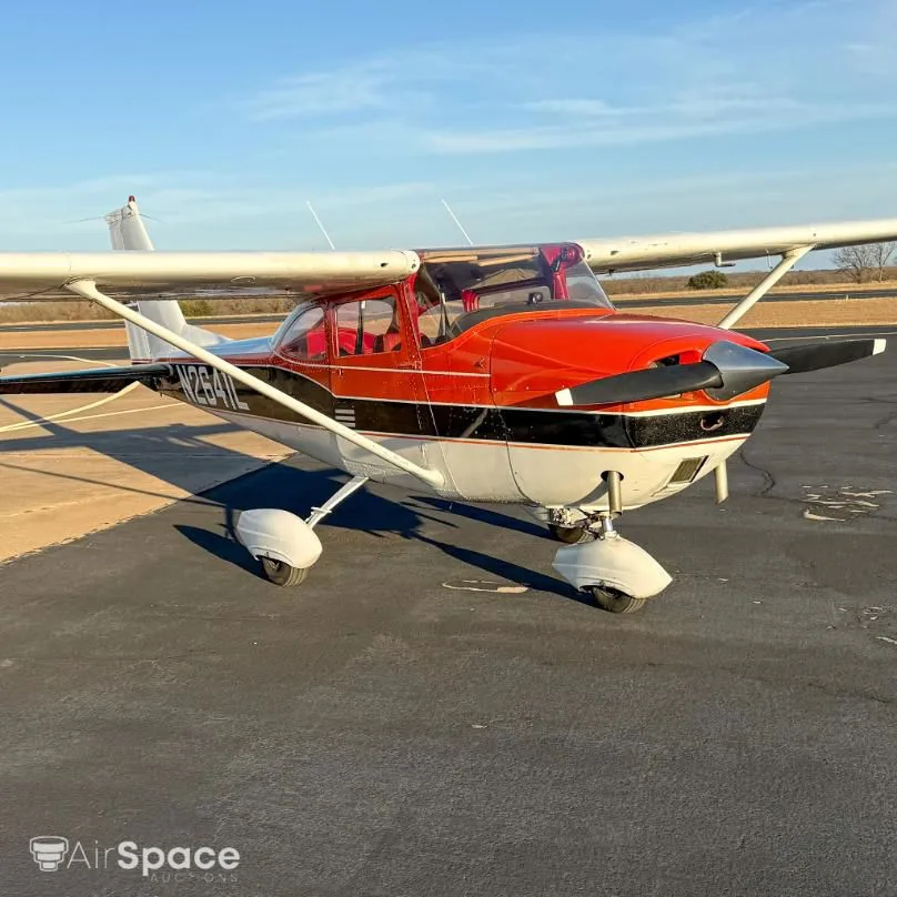 Exterior view of a 1967 Cessna 172 Skyhawk.